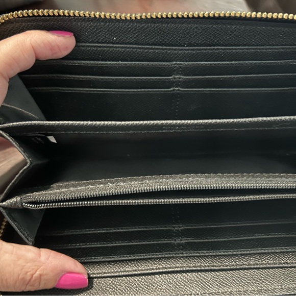 Coach Brown and Black Tote Bag - Picture 3 of 9